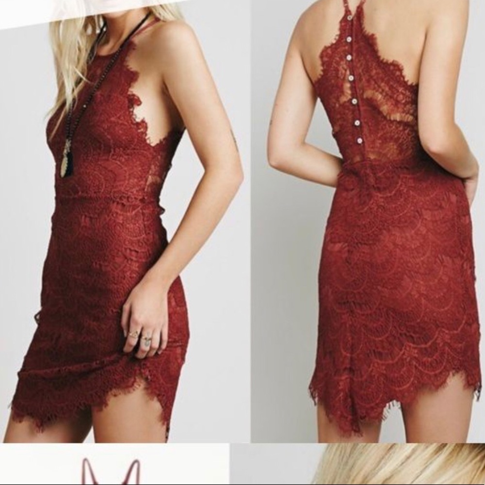 Lace Free People dress